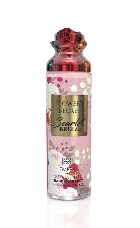 Flower's Secret Scarlet Breeze Body Mist 100ml - Emper Perfumes