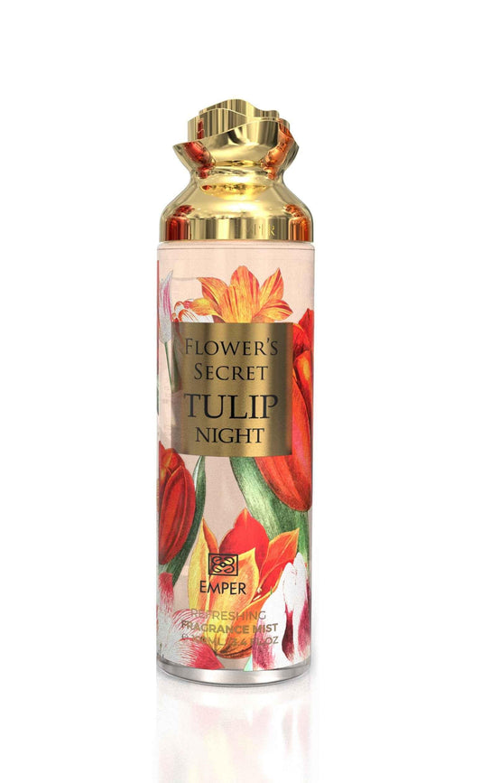 Flower's Secret Tulip Night Body Mist 100ml - Emper Perfumes