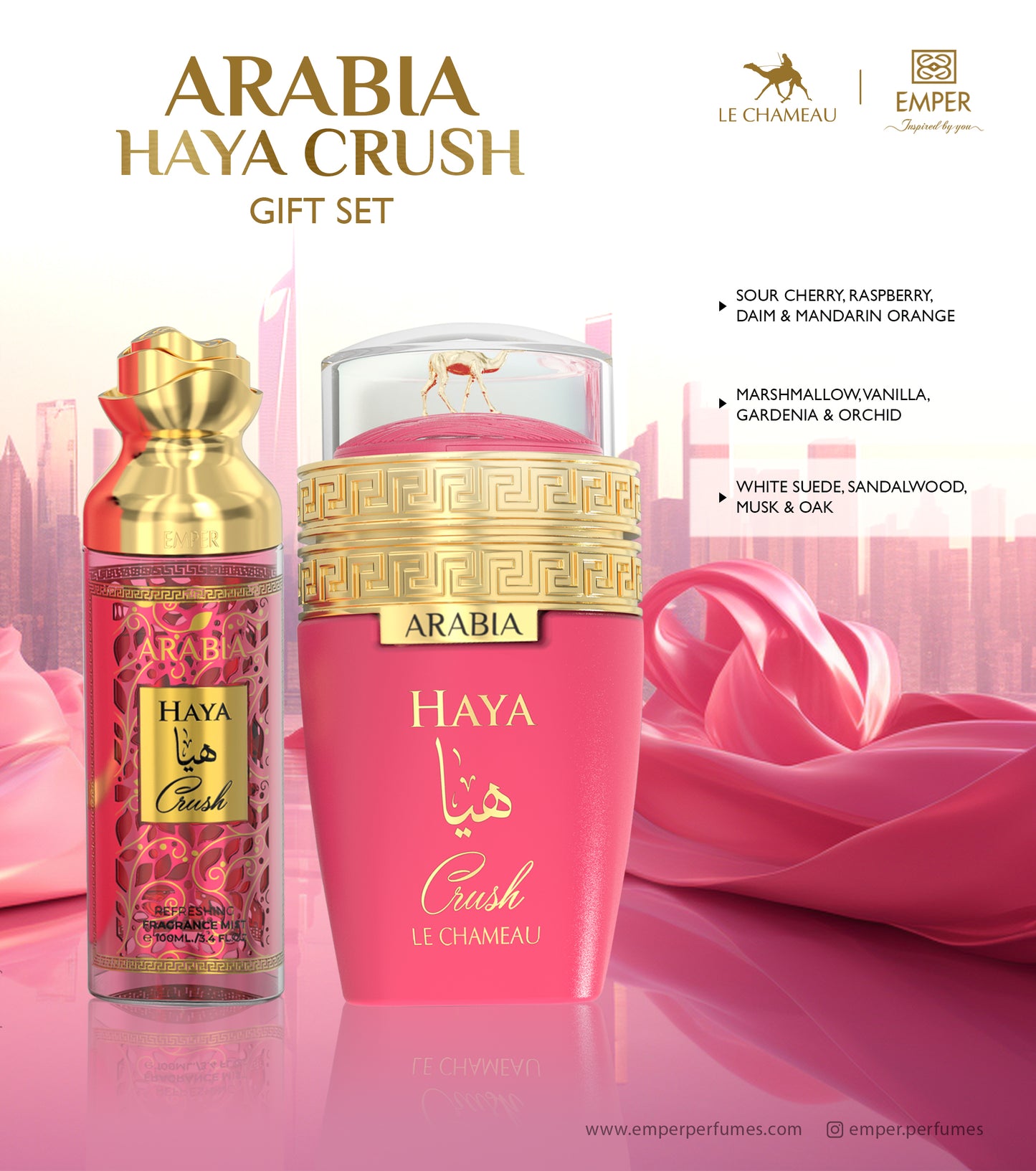 2 in 1 Gift Set Arabia Haya Crush