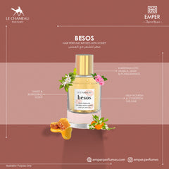 Besos Hair Perfume Infused with Honey