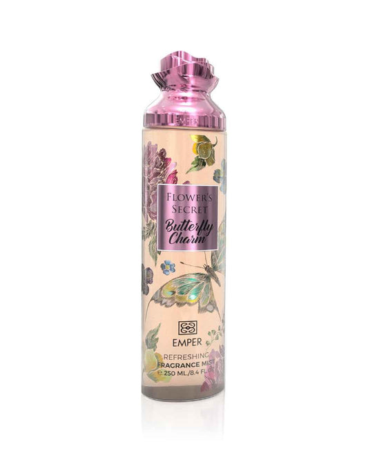 Flower's Secret Butterfly Charm Body Mist 250ml - Emper Perfumes