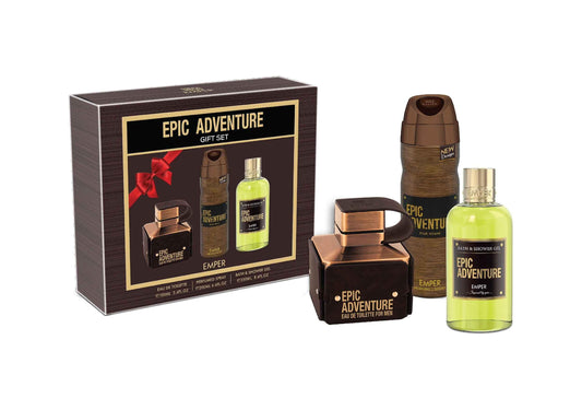 3 in 1 Gift Set by Epic Adventure - Emper Perfumes