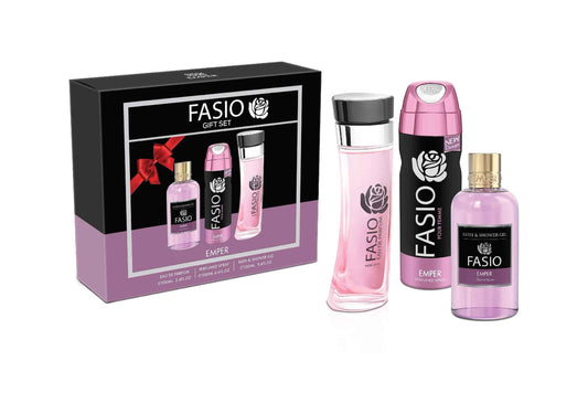 3 in 1 Gift Set by Fasio - Emper Perfumes