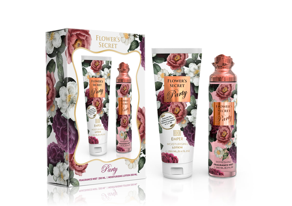 2 in 1 Gift Set Flower's Secret Party