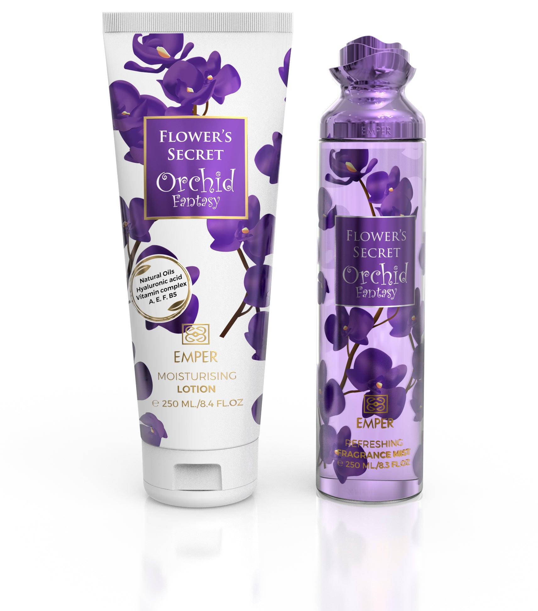 2 in 1 Gift Set Flower's Secret Orchid Fantasy