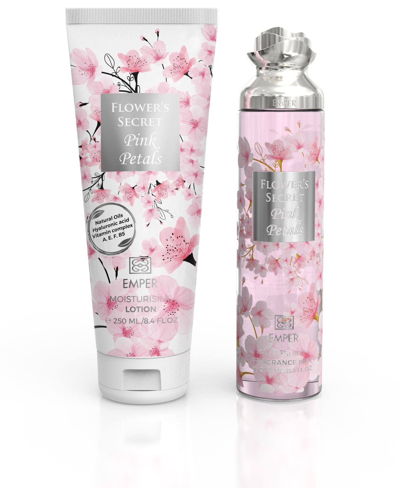 2 in 1 Gift Set Flower's Secret Pink Petals