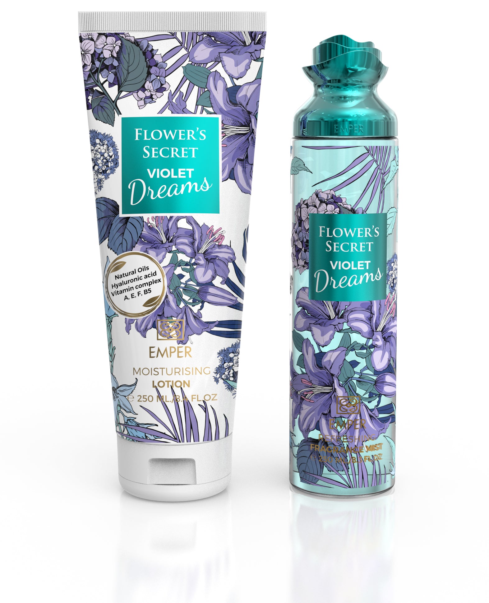 2 in 1 Gift Set Flower's Secret Violet Dreams