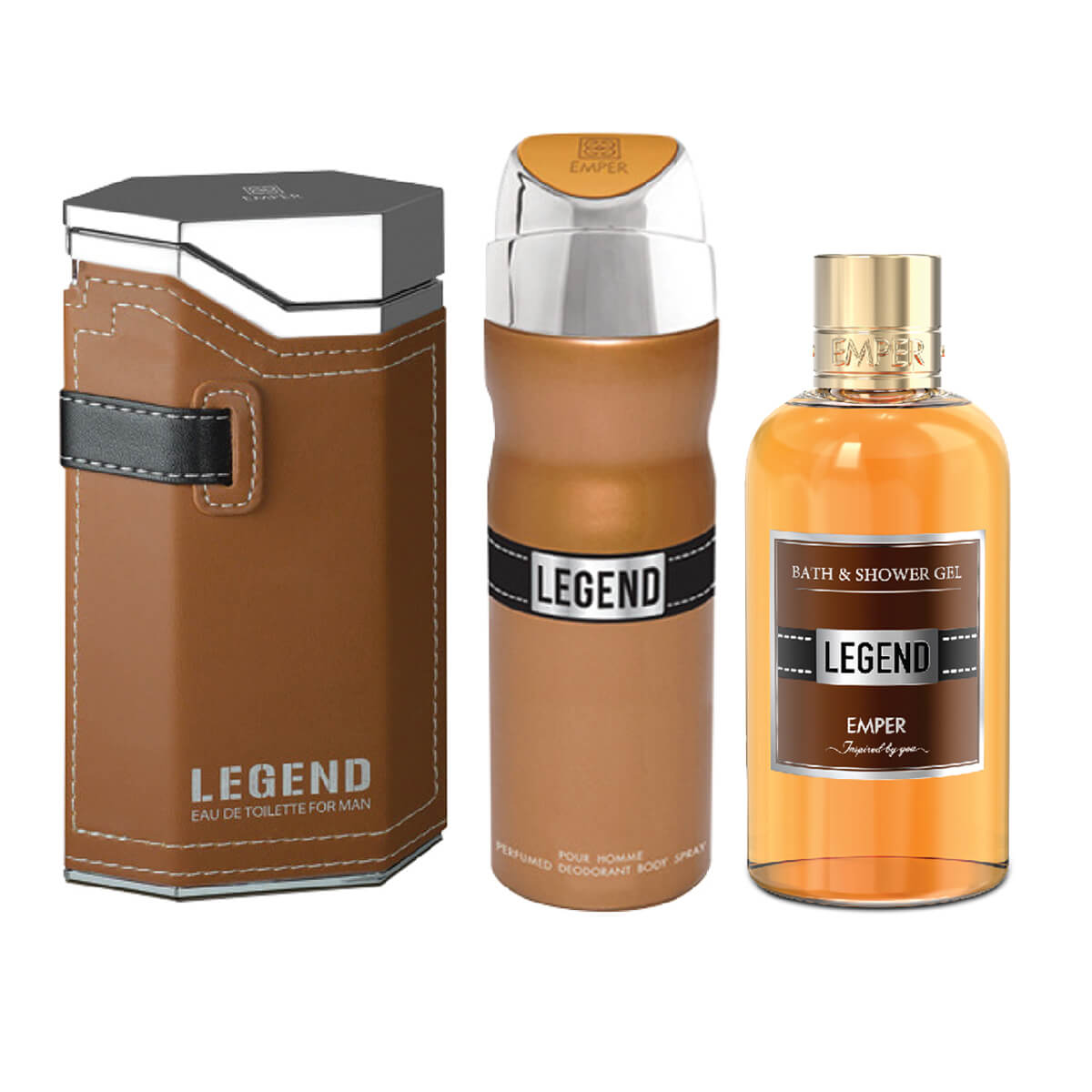 Legend Gift Set 3 in 1 - Emper Perfumes