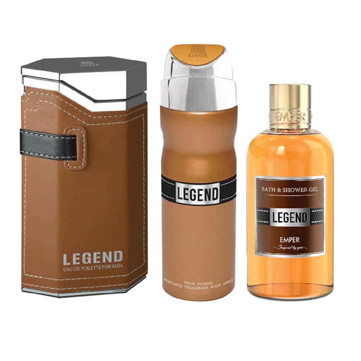 3 in 1 Gift Set By Legend - Emper Perfumes
