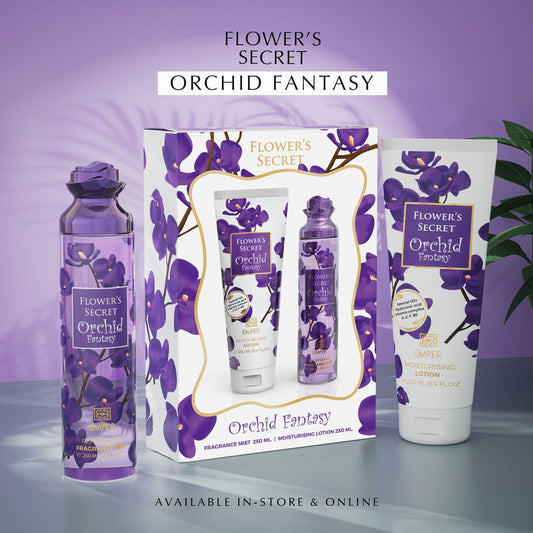 Flower’s Secret Gift Set – Orchid Fantasy - Emper Perfumes