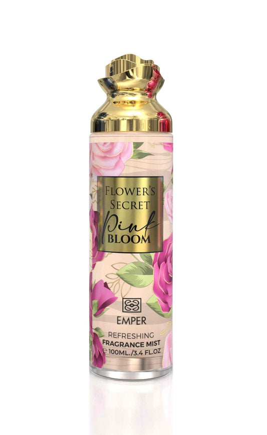 Flower's Secret Pink Bloom Body Mist 100ml - Emper Perfumes