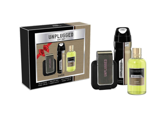 3 in 1 Gift Set by Unplugged - Emper Perfumes