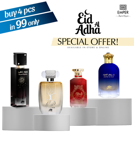 4 Premium Arabic Scents