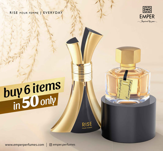 Special Combo of Rise & Everyday (Any 6 Pcs)