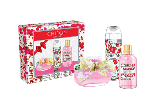 3 in 1 Gift Set by Chifon - Emper Perfumes